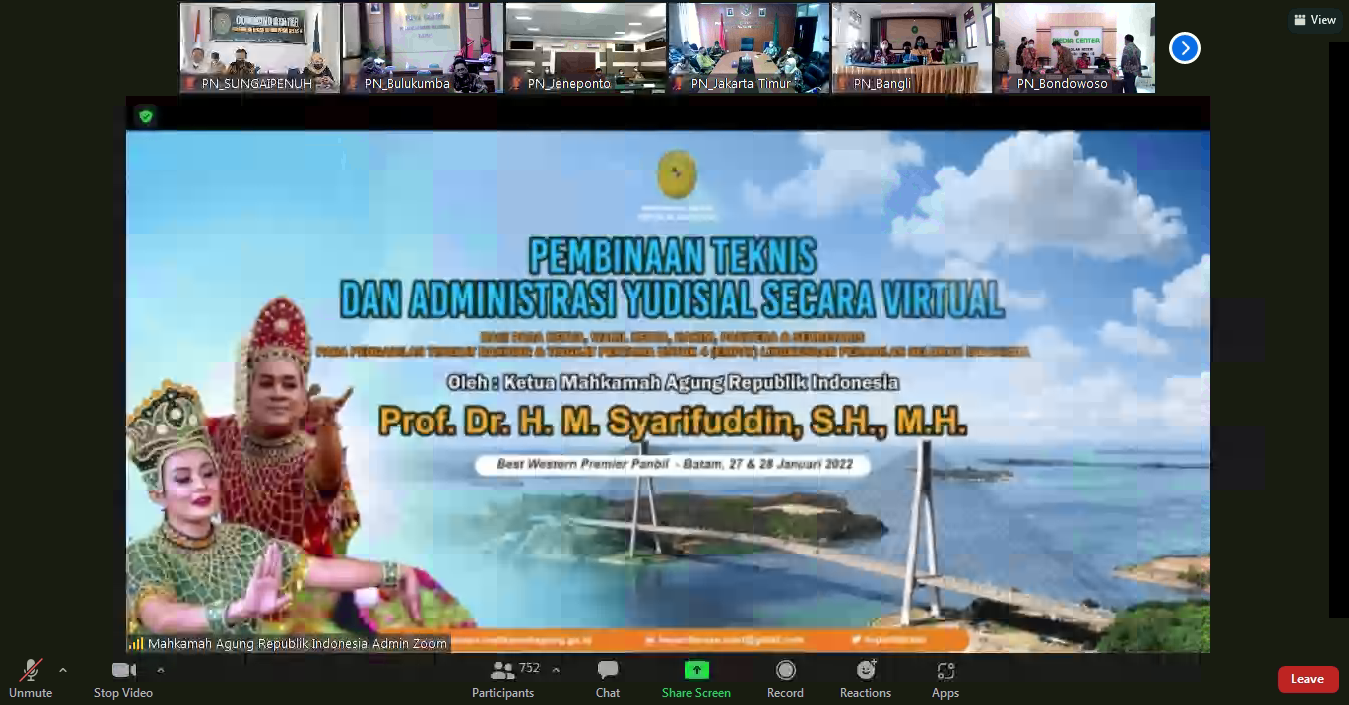 Pembinaan Teknis dan Administrasi Yudisial